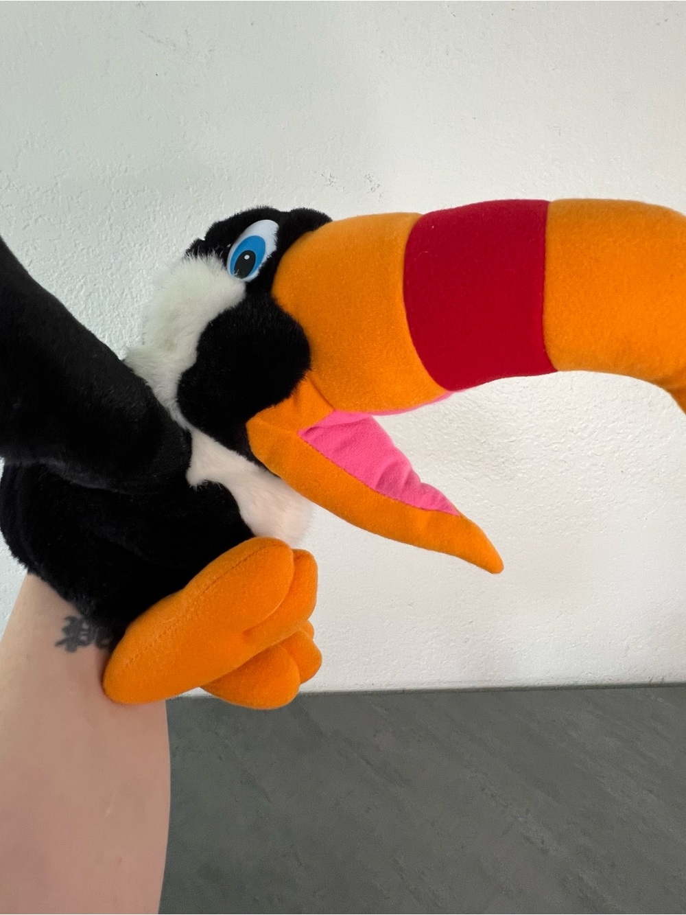 McGraw‎ Hill Math Stuffed Plush Toucan Tropical Bird “Toco” Hand Puppet Toy